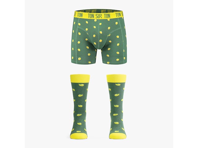 Ton sur ton - boxershort + kousen - easy peasy - afbeelding 1 van  5