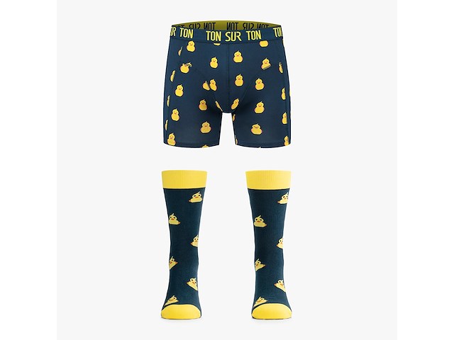 Ton sur ton - boxershort + kousen - kwaak - afbeelding 1 van  4