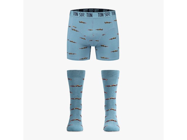 Ton sur ton - boxershort + kousen - the driver - afbeelding 1 van  4