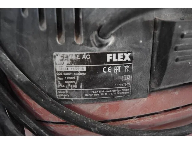 Tonstofzuiger flex vce44lac (23) - afbeelding 8 van  8