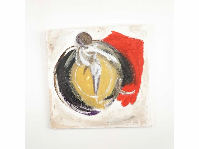 Tony s- spanje - handgemaakt - 1/1 kunstwerk - "toro 1" - 100x100cm - uitzonderlijk - afbeelding 1 van  3
