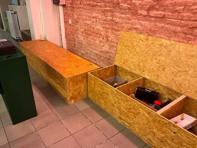 Toogmeubel combinatie en 2 grote opbergbakken - afbeelding 2 van  13