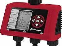 Toolcraft easy trio 2302366 besproeiingscomputer werkt op batterijen - afbeelding 1 van  3