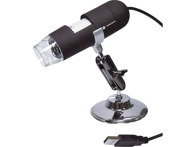Toolcraft usb-microscoop 2 mpix digitale vergroting - afbeelding 2 van  3