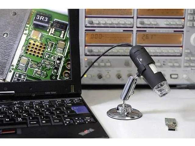 Toolcraft usb-microscoop 2 mpix digitale vergroting - afbeelding 3 van  3