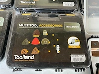 Toolland tm83000 set multitool accessoires in koffer (9x) - afbeelding 2 van  4