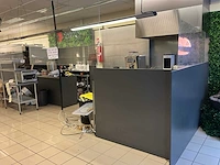 Toonbank + achterwand vv spoelbak - afbeelding 7 van  8