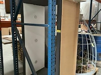 Toonzaalkast met verlichting l180xb60xh110 cm