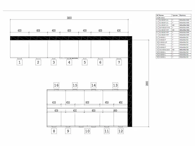 Toonzaalkeuken in bouwpakket - afbeelding 5 van  13