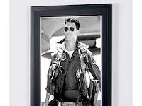 Top gun (1986) - tom cruise (lt. pete "maverick" . - fine art fotografie - luxe houten lijst 70x50 cm - gelimiteerde oplage van 30 stuks - afbeelding 5 van  7