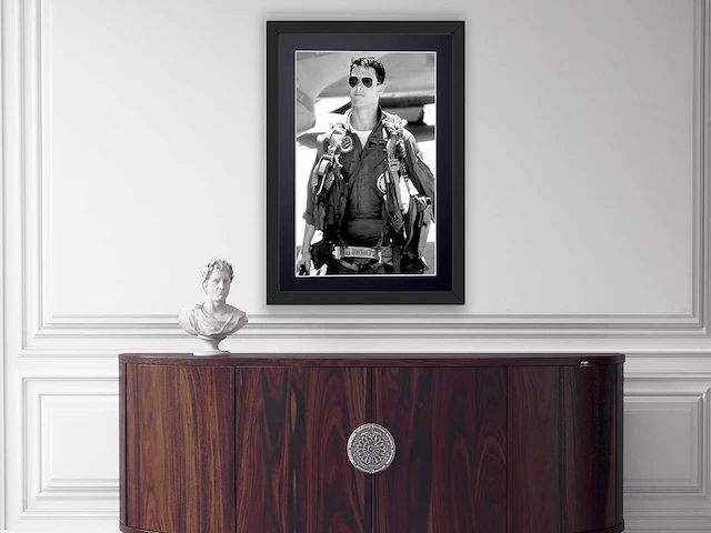 Top gun (1986) - tom cruise (lt. pete "maverick" . - fine art fotografie - luxe houten lijst 70x50 cm - gelimiteerde oplage van 30 stuks - afbeelding 7 van  7