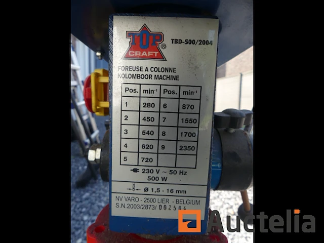 Top vaartuig tbd-500 boorinstallatie - afbeelding 5 van  9