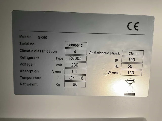 Topcold koelkast en vriezer - afbeelding 5 van  8