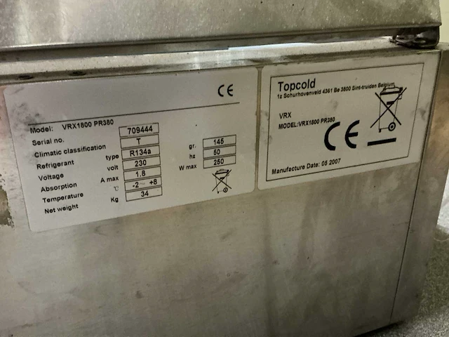 Topcold saladette - afbeelding 4 van  4