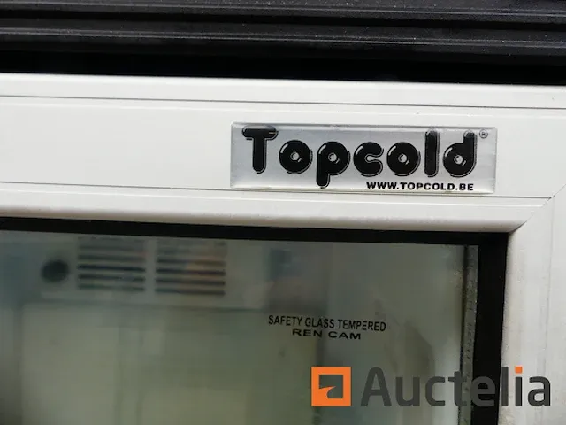 Topcold t40/1lux verticaal geglazuurd koelkast - afbeelding 4 van  5
