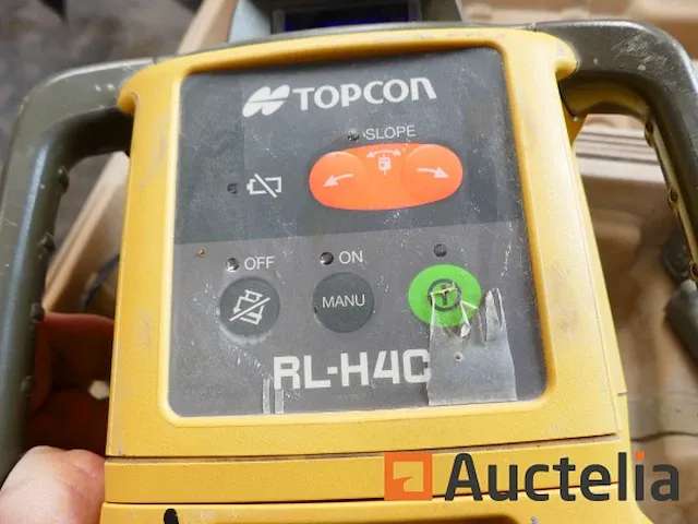 Topcon rl-h4c roterende laser niveau kit - afbeelding 4 van  9