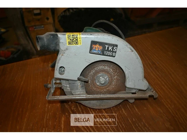 Topcraft cirkelzaagmachine - afbeelding 2 van  4