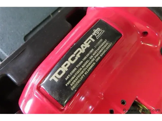 Topcraft nietjesmachine perslucht - afbeelding 3 van  3