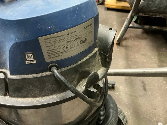 Topcraft tcvc 1930 sa industriële stofzuiger - afbeelding 3 van  4