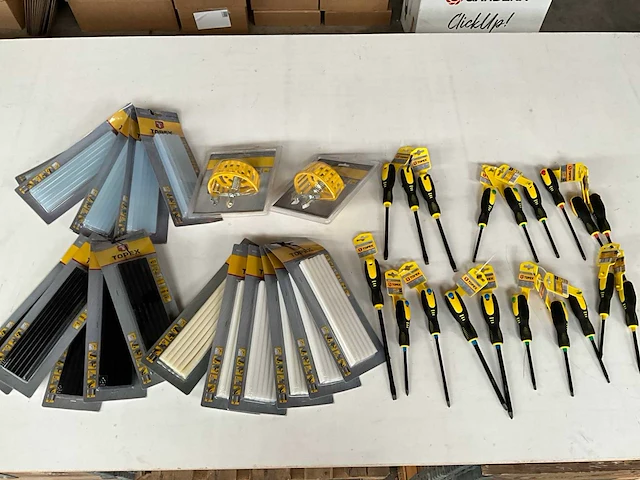 Topex mix kavel diverse handgereedschap en accessoires - afbeelding 1 van  9