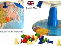 Topglobe 30cm verlichte glob - afbeelding 3 van  3