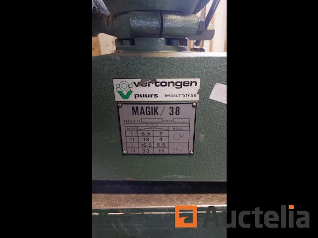 Topie/freesmachine vertongen t50 - afbeelding 4 van  18