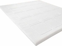Topmatras 160 x 200 cm - memory foam gel dikte 5cm - afbeelding 1 van  8
