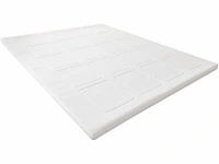 Topmatras 160 x 200 cm - memory foam gel dikte 5cm - afbeelding 2 van  8