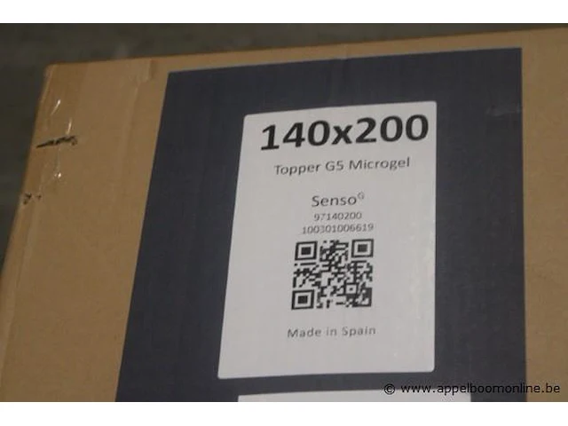 Topper senso g5 140x200 - afbeelding 2 van  2