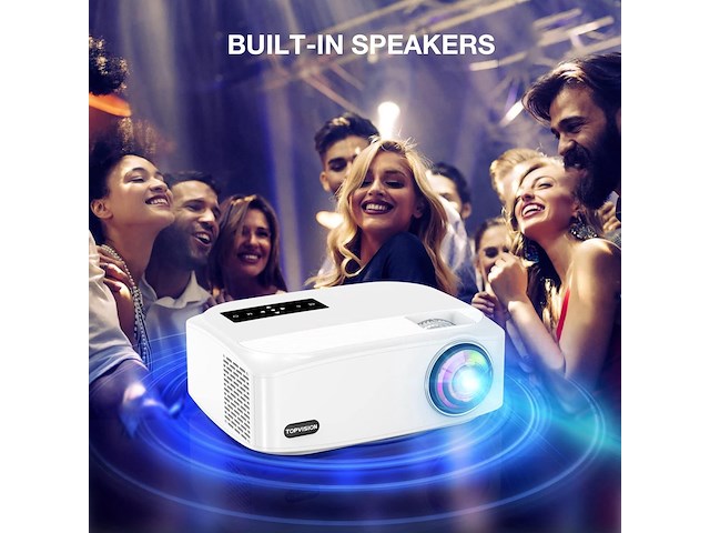 Topvision thuisbioscoopbeamer, 9500 lumen videobeamer - afbeelding 2 van  5