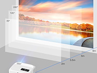 Topvision thuisbioscoopbeamer, 9500 lumen videobeamer - afbeelding 3 van  5