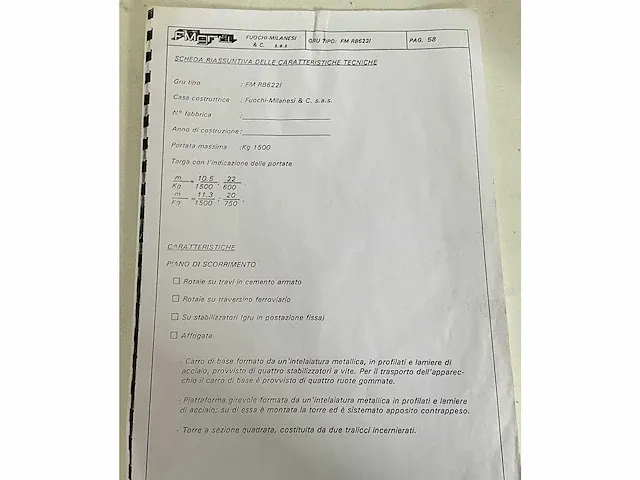 Torenkraan fm gru rb622i 2000 - afbeelding 51 van  67