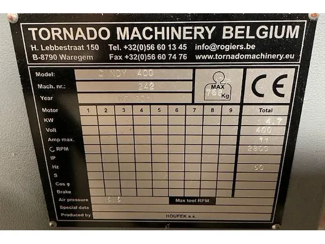 Tornado breedband schuurmachine - afbeelding 3 van  13