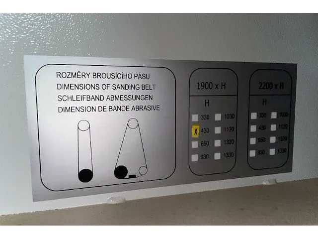 Tornado breedband schuurmachine - afbeelding 10 van  13