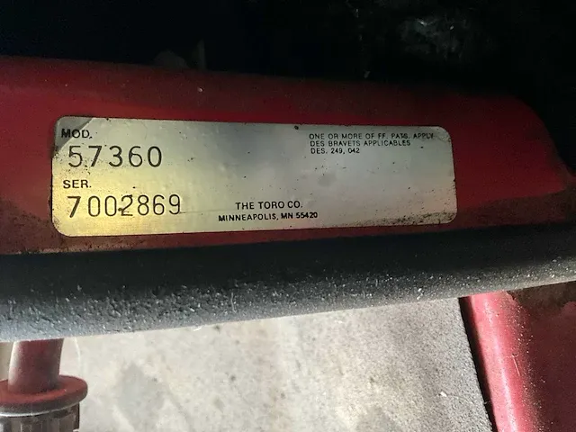 Toro 57360 zitmaaier - afbeelding 13 van  13
