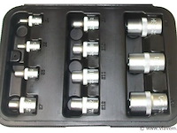 Torx doppenset 11 delig - afbeelding 1 van  1