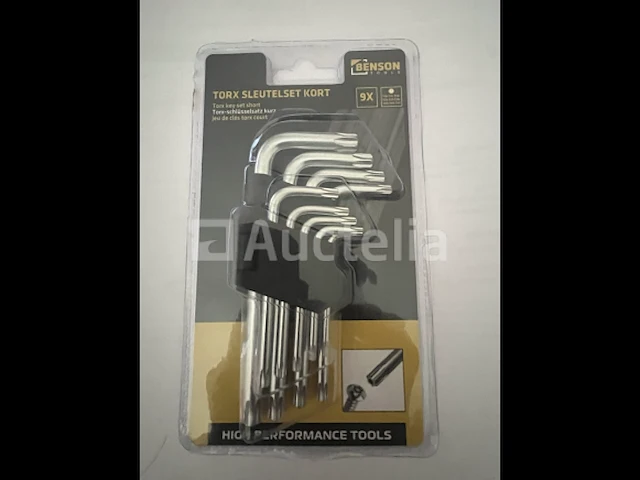 Torx sleutel set kort - afbeelding 1 van  2