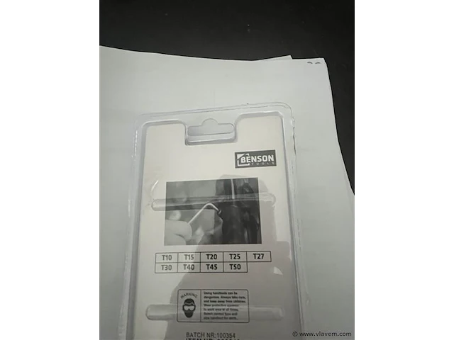Torx sleutel set kort - afbeelding 2 van  2