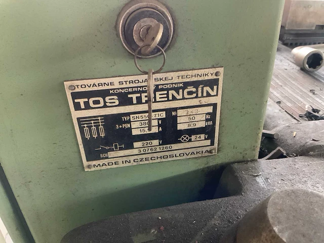 Tos sn 63 c universele centerdraaibank - afbeelding 4 van  12