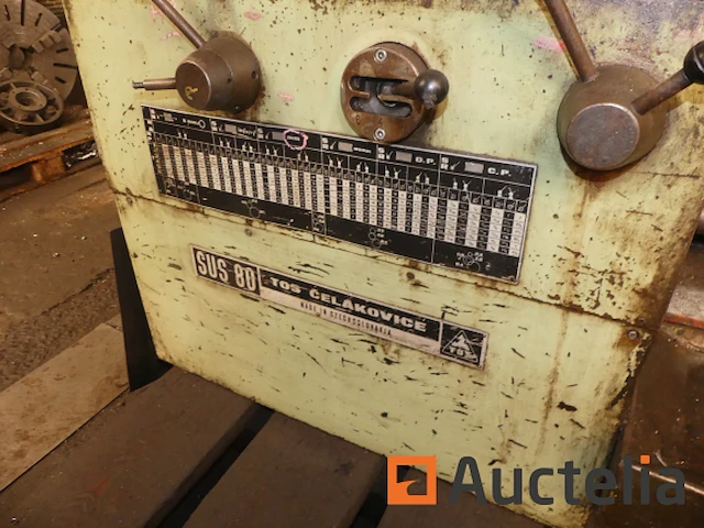 Tos sus 80 digitale metalen draaibank - afbeelding 2 van  14