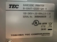 Toshiba labelprinter - afbeelding 2 van  2