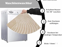 Tospass vloerkleed (120 cm) - afbeelding 2 van  4