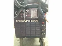 Totalarc 5000 mig lasapparaat met dubbele draadaanvoer eenheid en 2 gasfleshouders - afbeelding 3 van  7