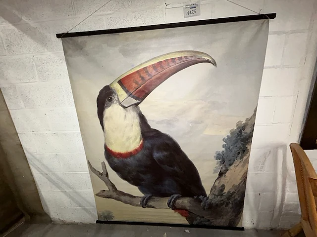 Toucan op doek - afbeelding 1 van  6