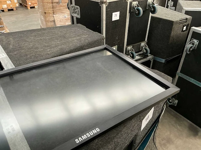Touch overlay voor leddisplay samsung dm40e (4x) - afbeelding 3 van  6