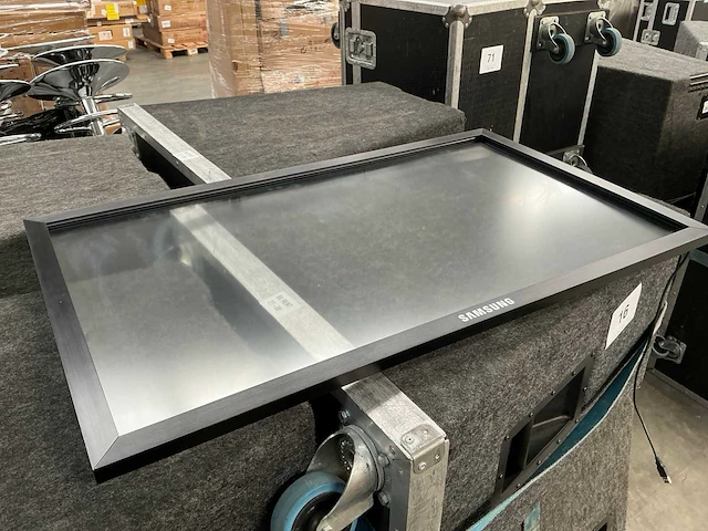Touch overlay voor leddisplay samsung dm40e (4x) - afbeelding 1 van  6