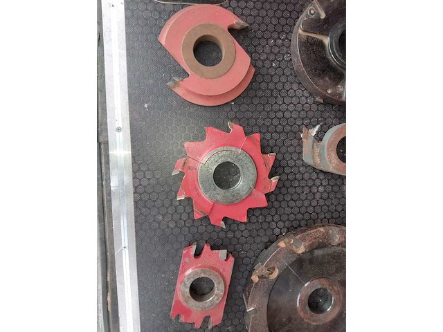 Toupie freesmachine met frezen - afbeelding 4 van  14