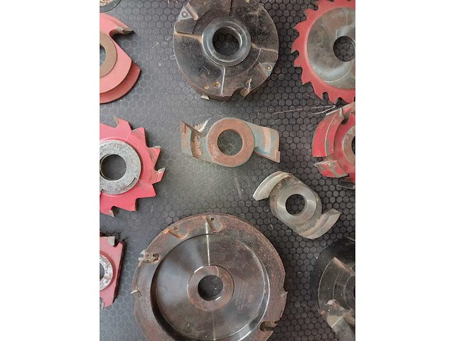 Toupie freesmachine met frezen - afbeelding 5 van  14