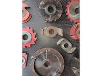 Toupie freesmachine met frezen - afbeelding 5 van  14