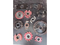 Toupie freesmachine met frezen - afbeelding 7 van  14